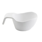 Thumbnail image #1 for TableCraft Products 11679 Melamine Sauce Boat, 8 oz., White Case of 12