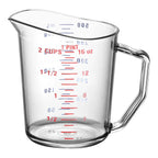 Thumbnail image #1 for (Quick Ship) Cambro 50MCCW135 Camwear® 1 Pint Clear Polycarbonate Measuring Cup