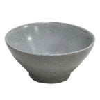 Thumbnail image #1 for G.E.T. Corona PP1944924524 . . Porcelain Bouillon Cup, 11 oz, 5" Diameter, Speckled Grey Reactive Glaze Dozen Case of 2 Dozen