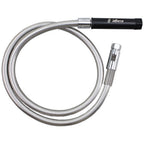 Thumbnail image #1 for AllPoints Foodservice Parts & Supplies 322157 Pre-Rinse Faucet Hose, 60 in, with Handle, 3/4-14 Female Thread, Lead-Free