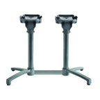Thumbnail image #1 for Grosfillex X-One UTX1D009 Tilt-Top Folding Table Base, 35-1/2" x 35-1/2" Base Spread, 2 Adjustable Leg Levelers, for 48" x 32" Tops