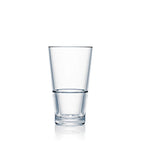 Thumbnail image #1 for Steelite CapellaStack by Strahl N710163 16 oz Clear Polycarbonate Cooler Drinking Glass, 6-1/4 in H 1 Dozen
