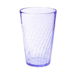 Thumbnail image #1 for G.E.T. Tahiti 2212-1-BL Plastic Beverage Tumbler, 12 oz, Blue Textured SAN Case of 6 Dozen