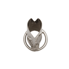 Thumbnail image #1 for Korin Inc Masamoto HA-1604-M Vegetable Mold, Medium Flower Shape, Stainless Steel