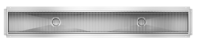 Product image #2 for KoolMore Commercial Stainless Steel Floor Trough Drain with Subway-Style Grating