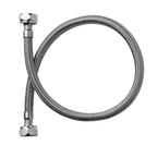 Thumbnail image #1 for Fisher 10022 Faucet Supply Hose, 1/2" Female x 1/2" Female, 36" Long, Stainless Steel