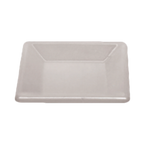 Thumbnail image #1 for Thunder Group Passion PS3204W 4-Inch White Melamine Square Plate with Wide Rim Case of 216