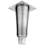 Thumbnail image #1 for AllPoints Foodservice Parts & Supplies 1191035 Braising Pan/Tilt Skillet Equipment Leg, 3-1/2 in, Adjustable, 6 in Minimum, Removable Plate