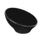 Thumbnail image #1 for G.E.T. Pappasan - EGS M75-B Black Melamine Bowl, 18 oz, 7-1/2" Round, Angled Case of 6