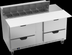 Thumbnail image #6 for Beverage-Air 60-Inch Two-Section Sandwich Top Refrigerated Prep Table with 4 Drawers