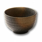 Thumbnail image #1 for Ten Strawberry Street Nagoya NAG-6BWL Round Ceramic Rice Bowl, 32 oz, 6", Tan/Brown Case of 24