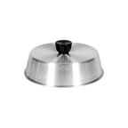 Thumbnail image #1 for Thunder Group ALBC007 Round Aluminum Grill Basting Cover, 7" Diameter, Bakelite Knob Case of 12