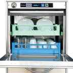 Thumbnail image #6 for Eurodib USA Lamber F99DYPS High-Temp Undercounter Dishwasher with Booster, Stainless Steel, 20" x 20" Rack, 30 Racks/Hour
