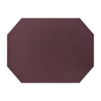 Thumbnail image #1 for Risch Iridescent PLACEMATDXOCT-IRI 16X12 Shimmer Faux-Leather Octagonal Placemat, 16 x 12 in, Stitched, Non-Skid Backing Case of 25