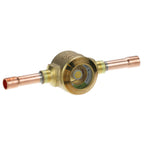Thumbnail image #1 for AllPoints Foodservice Parts & Supplies Danfoss 881002 Refrigeration Sight Glass Moisture Indicator, 1/4" ODF