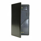 Thumbnail image #1 for TableCraft Products 59BK Double-Fold Vinyl Guest Check Presentation Holder, 5-1/4" x 9", Black with Gold "Thank You" Imprint Case of 25