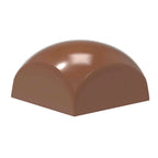 Thumbnail image #1 for Matfer Bourgeat 380187 Chocolate Mold, Square Dome, 1"L x 1"W x 2/3"H, 24 per Sheet