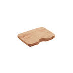 Thumbnail image #1 for Global Tableware Collective Dalebrook, Nimble DBBMO4204L Rectangular Bamboo Lid, 6-3/4" x 5-7/8" x 2"