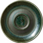 Thumbnail image #1 for Libbey Heart & Soul - Perfect Match 801690841000103 Round Porcelain Saucer, 4.5" Diameter, Avocado