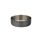 Thumbnail image #1 for Steelite International Utopia UF92110 Stainless Steel Dip Pot, 3-inch Round, Brushed Black