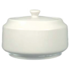 Thumbnail image #1 for International Tableware Dover DO-61 Porcelain Sugar Bowl with Lid, 13 oz, 4-1/2" Diameter 1 Dozen
