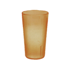 Thumbnail image #1 for Thunder Group PLTHTB012A Plastic Tumbler, 12 oz, Amber, Textured Exterior Case of 6 Dozen