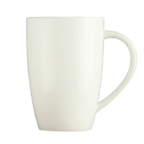 Thumbnail image #1 for Libbey Slenda 905356512 9 oz Porcelain Coffee Mug, White, Non-Stackable