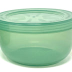 Thumbnail image #1 for G.E.T. GET EC-23-1-JA 14 oz Round Side Dish/Soup Container, Jade Polypropylene, 4-3/8" Diameter x 2-3/10"H 1 Dozen