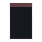 Thumbnail image #1 for Risch Iridescent MMB-IRI 8.5X14 Shimmer Faux-Leather Magnetic Menu Board, Hardback, 8-1/2" x 14" Case of 25