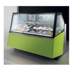 Thumbnail image #1 for Oscartek Metro METRO 3 G2150DT 85-Inch Dual-Temperature Gelato/Ice Cream Display Case, Self-Contained, 24 x 5-Liter Pan Capacity