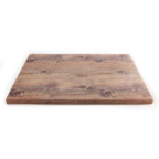 Thumbnail image #2 for G.E.T. Fo Bwa - EGS M15241-DW Rectangular Melamine Modular Riser, 24 x 15 x 1 in, Faux Driftwood Finish Case of 2