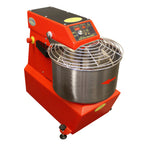 Thumbnail image #1 for Arcobaleno Pasta Equipment ASM40 Spiral Dough Mixer, 42 qt (40 L) Stainless Steel Removable Bowl, Variable Speed, Timer