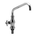 Thumbnail image #1 for Component Hardware Encore KL33-9012-SE2 Deck-Mount Commercial Faucet, Single 3/4" NPS, 12" Stainless Steel Swing Spout, Compression Valves