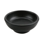 Thumbnail image #1 for G.E.T. GET SD-SS-BK Round Soy Sauce Dish, 3-inch, Melamine, Black Case of 6 Dozen