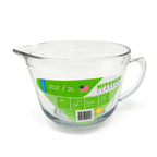 Thumbnail image #1 for Kadra Kitchenware Kitchen Classic 81605LIB Batter Bowl, 2 qt., Mix and Measure Case of 4