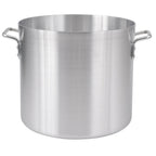 Thumbnail image #1 for Stanton Trading ASTP24 24-Quart Aluminum Stock Pot, 12-1/2-Inch Diameter, 4mm Heavy Gauge, Reinforced Rim, Without Cover