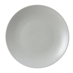 Thumbnail image #1 for Tuxton China Zion VGA-115 Porcelain Coupe Plate, 11-3/4-Inch Round, Matte Gray 1 Dozen