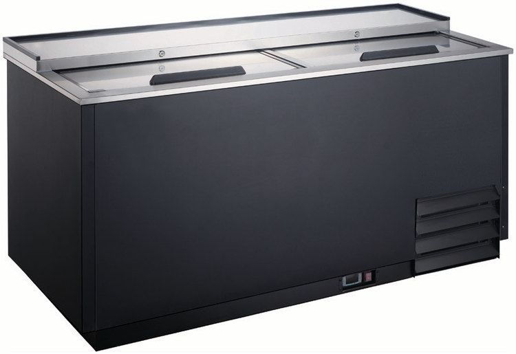 Product image #3 for Black Diamond Glass Froster / Plate Chiller with 2 Sliding Solid Lids
