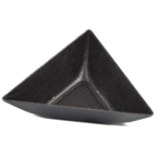 Thumbnail image #1 for JB Prince Matfer M148 F Triangle Petit Four Baking Mold, Non-Stick Coated Tinned Steel, 1-3/4"L x 1-3/4"W x 2/5"H