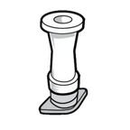 Thumbnail image #1 for Alfa International HCM-035 Cutter Mixer Shaft Assembly, Without Blades