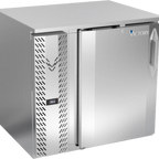 Thumbnail image #1 for Victory Refrigeration VBB36HC-S 36-Inch One-Section Back Bar Refrigerator with Solid Self-Closing Door and Stainless Steel Top