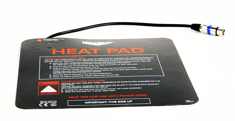 Product image #2 for Vollrath 12 Inch x 12 Inch Food Delivery Bag Heat Pad