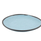Thumbnail image #1 for G.E.T. Pottery Market CS-70-GBL . . Round Melamine Bread Plate, 7 in, Speckled Grayish Blue 1 Dozen