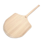Thumbnail image #2 for New Star Foodservice Inc. 50394 Wood Rectangular Pizza Peel, 20" x 22" Blade, 42" Overall Length Case of 12
