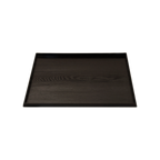 Thumbnail image #1 for Korin Inc NR-416 Rectangular Resin Serving Tray, Black, 15"L x 11-1/2"W