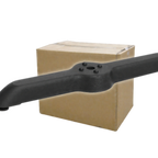 Thumbnail image #1 for ATSMFG ATS AT&S-T0522-BB-CASE MFG Table Base Bottom, 22 x 5 in Spread, Stainless Steel, Black Powder-Coated, Adjustable Carpet Glides