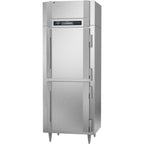 Thumbnail image #1 for Victory Refrigeration UltraSpec™ RS-1N-S1-HD-HC 1-Section Reach-In Refrigerator, 16.7 cu. ft., Half Solid Hinged Doors, Stainless Steel