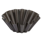 Thumbnail image #1 for Louis Tellier US Gobel 223030 Brioche Mold, 7 x 2 inch, Continental Style, Nonstick, Wide Ribs
