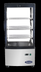 Thumbnail image #5 for Atosa DSRC-28 Countertop Refrigerated Display Case, 2.8 Cu. Ft., 4-Sided Glass, Stainless Steel, 115V