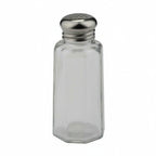Thumbnail image #1 for Libertyware S&P42M Salt and Pepper Shaker, 2 oz, Paneled Glass, Stainless Steel Mushroom Cap Case of 6 Dozen